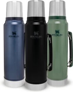 Stanley The Legendary Classic Bottle 1,00L - Thermosfles - Matte Black -Merkloos Winkel 951x1200