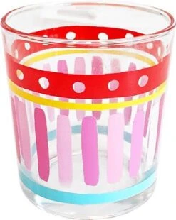 BLOND AMSTERDAM EB: GLASS UNI PINK STRIPE