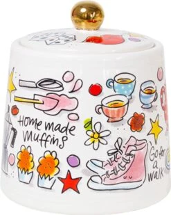 Blond Amsterdam, Happy - Suikerpot Goud -Merkloos Winkel 959x1200 1