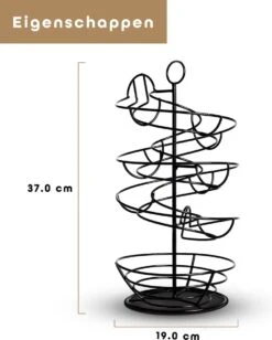 Eiermand – Eierrek – Eierhouder – Eieren – Zwart - Pasen - Tot 40 Eieren - 360° - BAULK® -Merkloos Winkel 963x1200 1